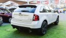 Ford Edge Ford Edge model 2014 white Gulf color No. 2 cruise control, alloy wheels screen sensors, rear wing,