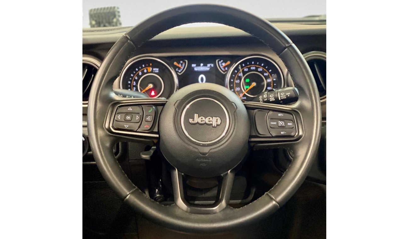 Jeep Wrangler 2019 Jeep Wrangler Sport Unlimited, Jeep Warranty/Service History, GCC