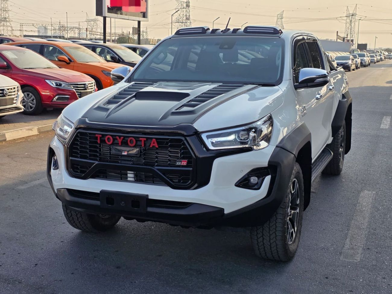 Toyota Hilux Year Model 2021 ,GR Kit 2024 Shape ,Diesel 2.8L ,Right Hand Drive Automatic