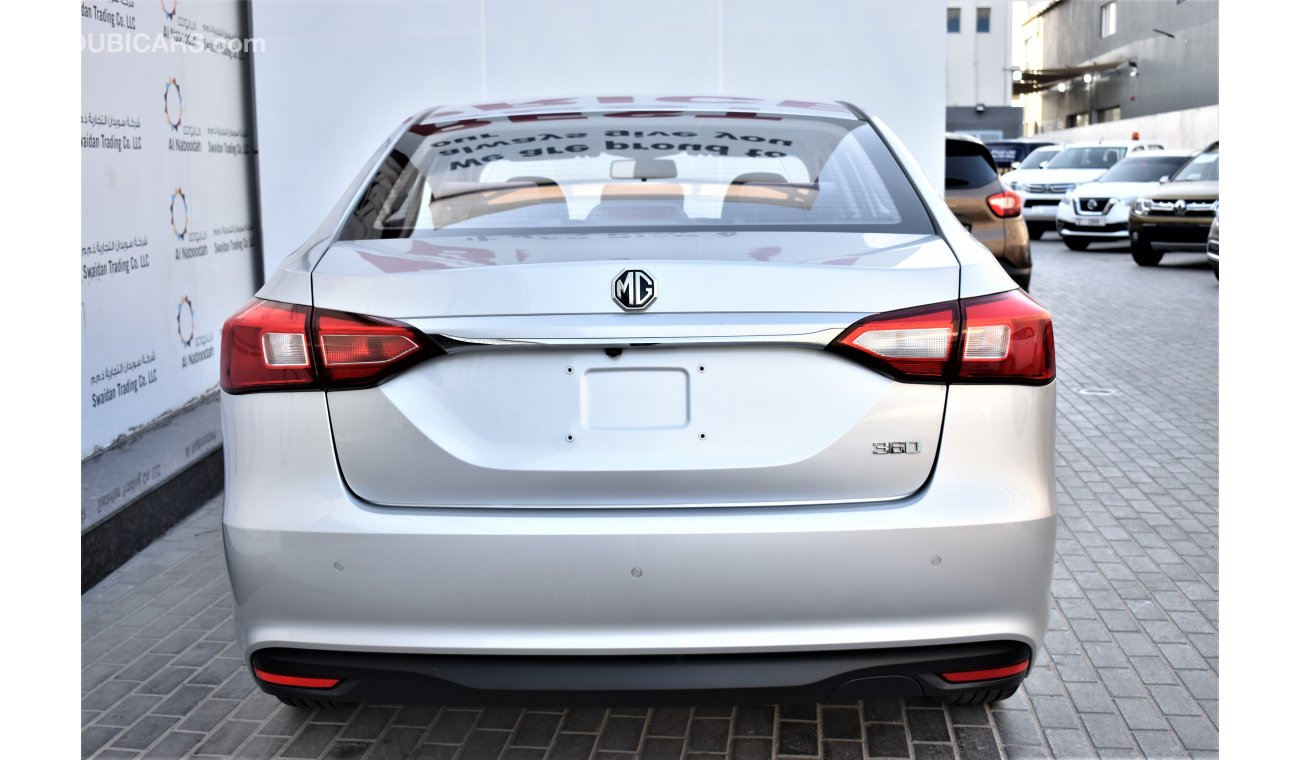 MG 360 LUXURY 1.5L 2018 GCC DEALER WARRANTY