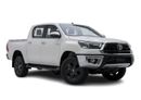 تويوتا هيلوكس ECT0092 - Toyota Hilux DCab GLX - 2.4L Dsl At Full Options - White/Red - African Specs