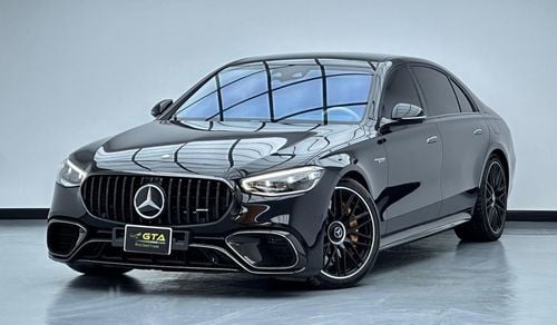 Mercedes-Benz S 63 AMG 2024 Mercedes S63 E Performance, 2026 Mercedes Warranty, 2 Years Mercedes Service Contract, FSH