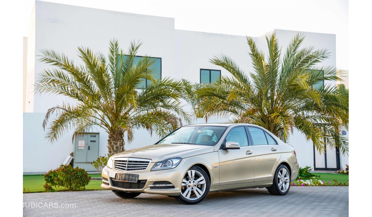 Mercedes-Benz C200 | AED 1,197 Per Month | 0% DP | Spectacular Condition!