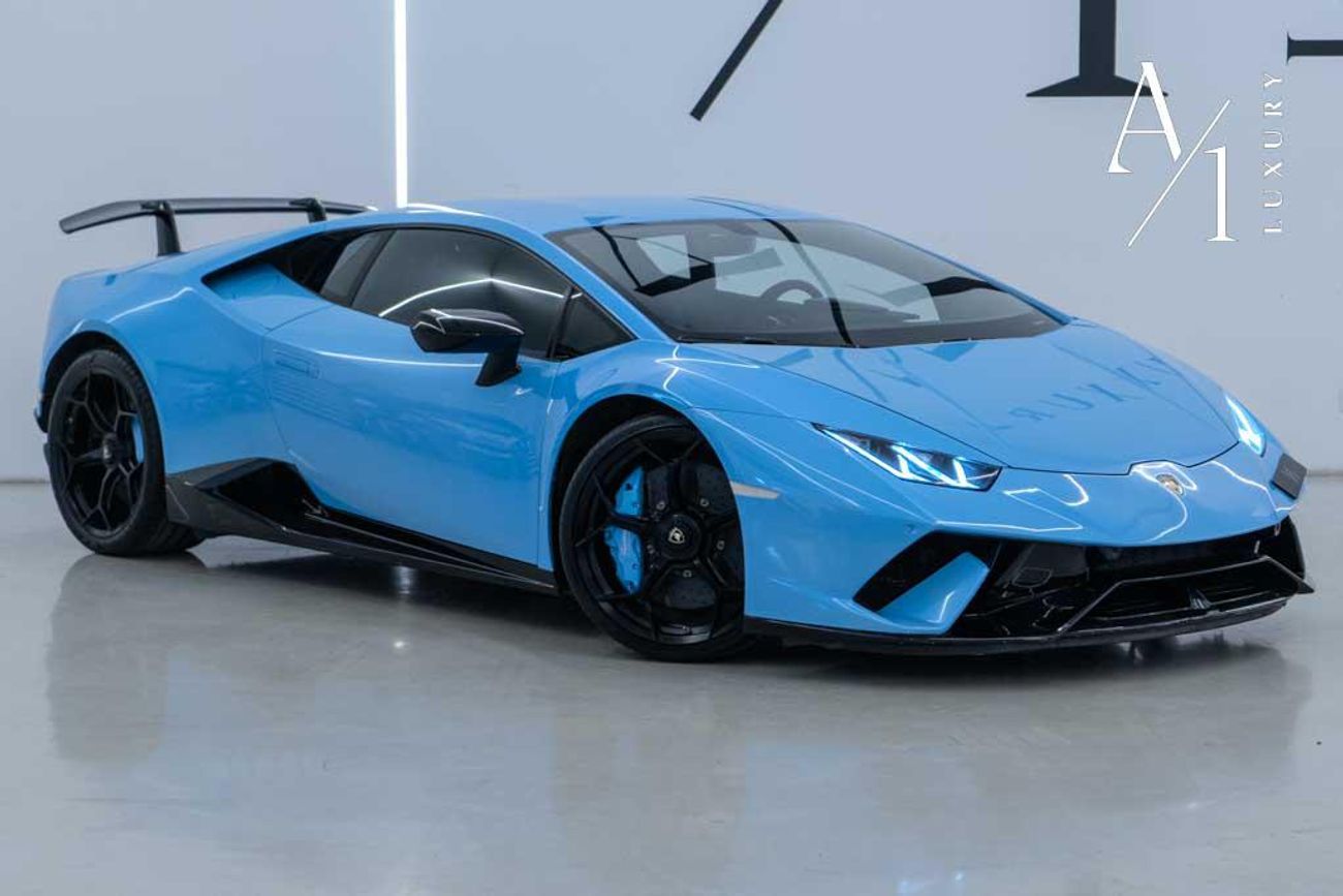Lamborghini Huracan Performante 5.2L 2018 Lamborghini Huracan Performante, Warranty, Service History, Low Kms, GCC