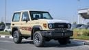 Toyota Land Cruiser 70 ECTAGR013 - 2025 Toyota LC71 SWB - High Option - 4.0L Petrol Auto - Beige - Full Options with Winch