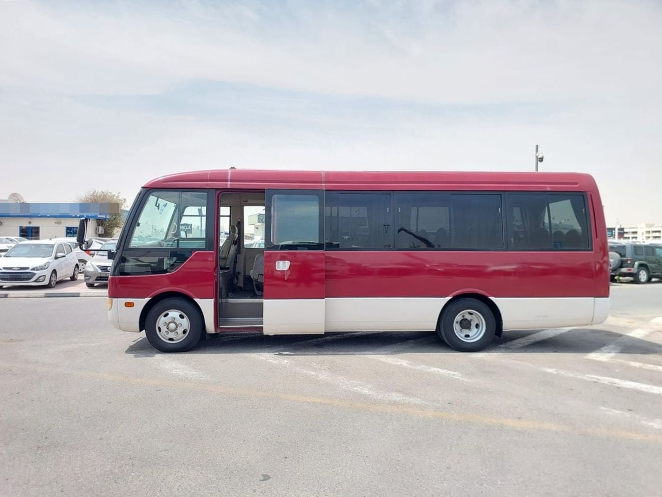 Mitsubishi Rosa 2004 MITSUBISHI ROSA BUS RIGHT HAND DRIVE(PM00362)