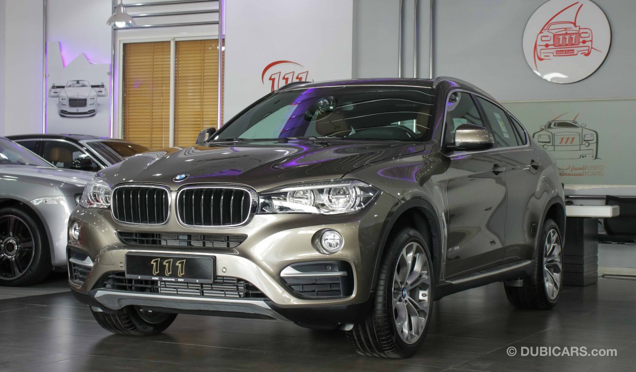 بي أم دبليو X6 Xdrive  35i 3.0L-V6 / GCC Specifications / Warranty