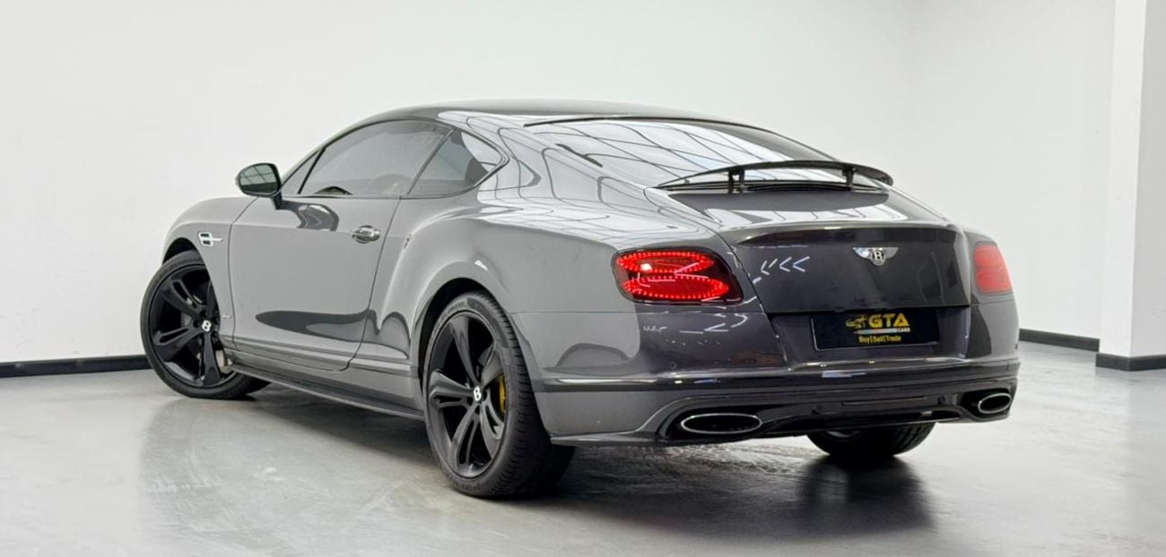 Bentley Continental GT 2017 Bentley Continental GT Speed, Full Service History, Excellent Condition, GCC