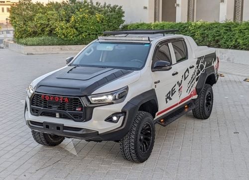 Toyota Hilux Toyota hilux 2021 model LHD facelift to 2024 white color