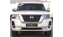 Nissan Patrol SE Platinum City Nissan Patrol Platinum, full option, 2020, GCC, in excellent condition