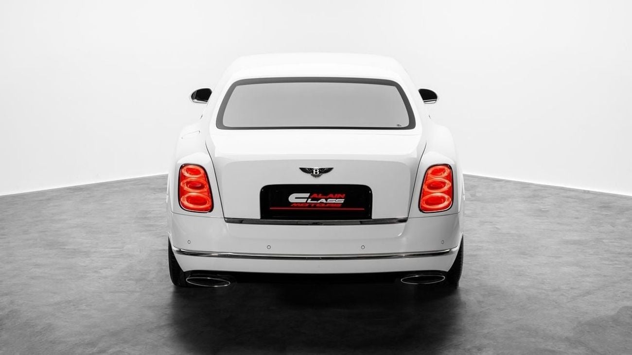Bentley Mulsanne - 2011 - GCC Specs