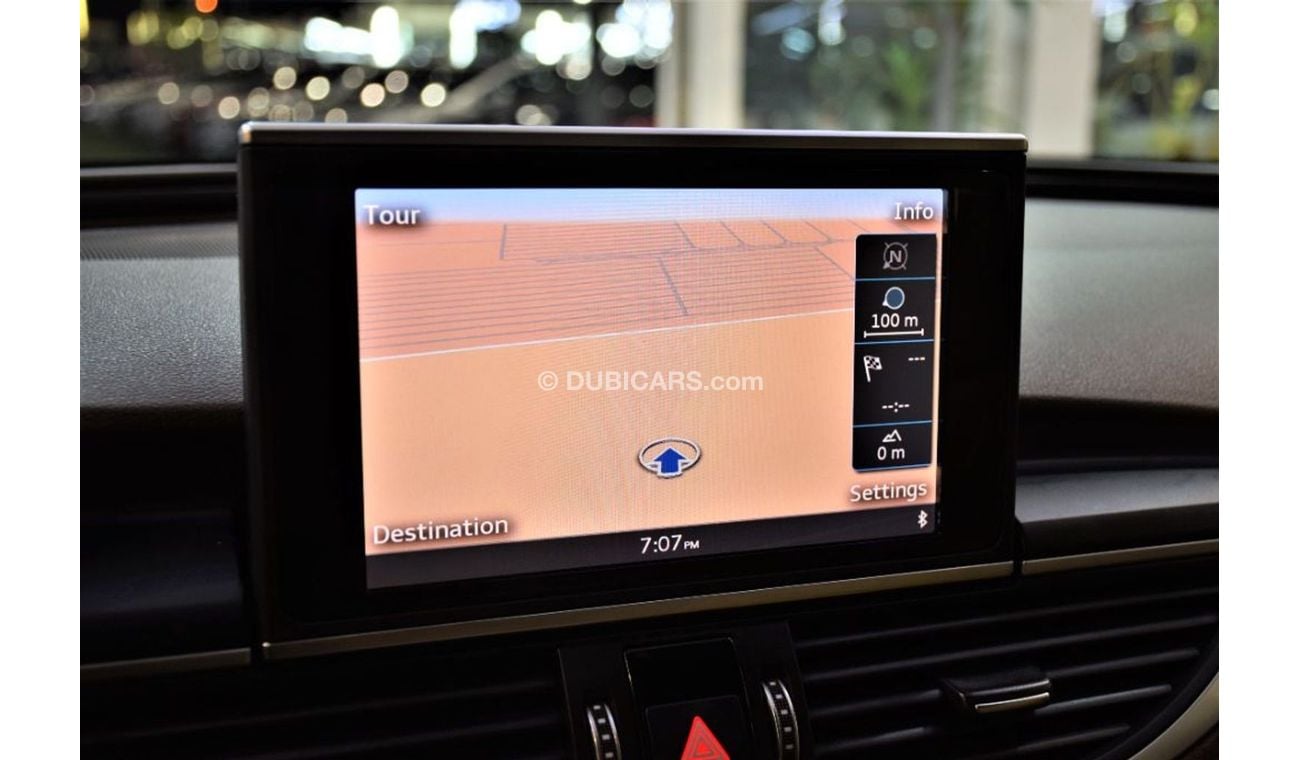 أودي A6 ORIGINAL PAINT ( صبغ وكاله ) AUDI A6 V6-FSi QUATTRO 2016 Model!! in Beige Color! GCC Specs