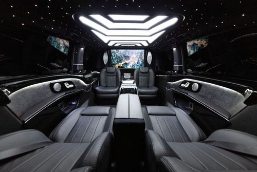 مرسيدس بنز V 300 AVANTGARDE ERTEX LUXURY DESIGN - PRADA BLACK KNIGHT