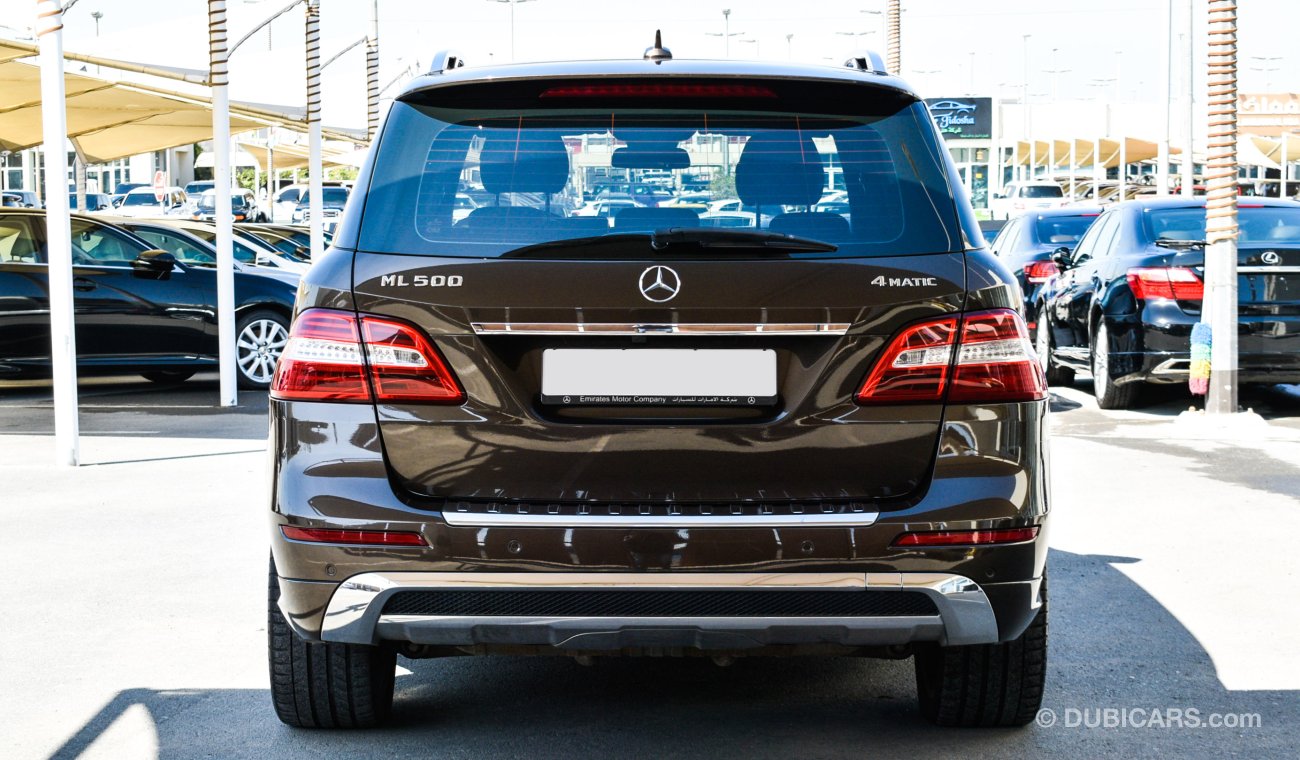 مرسيدس بنز ML 500 4Matic  GCC