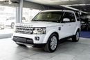 Land Rover LR4 HSE Land Rover LR4 2014 GCC specs