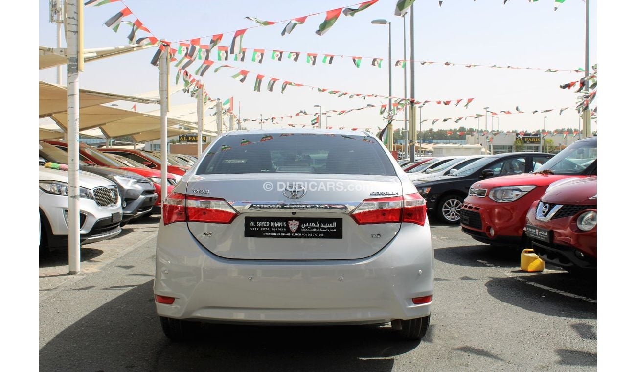 Toyota Corolla SE ACCIDENTS FREE - GCC - PERFECT CONDITION INSIDE OUT - ENGINE 2000 CC