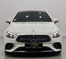 Mercedes Benz E300 2019 Mercedes Benz E300 AMG Coupe, Warranty, Full Mercedes Service History, Full Options, GCC