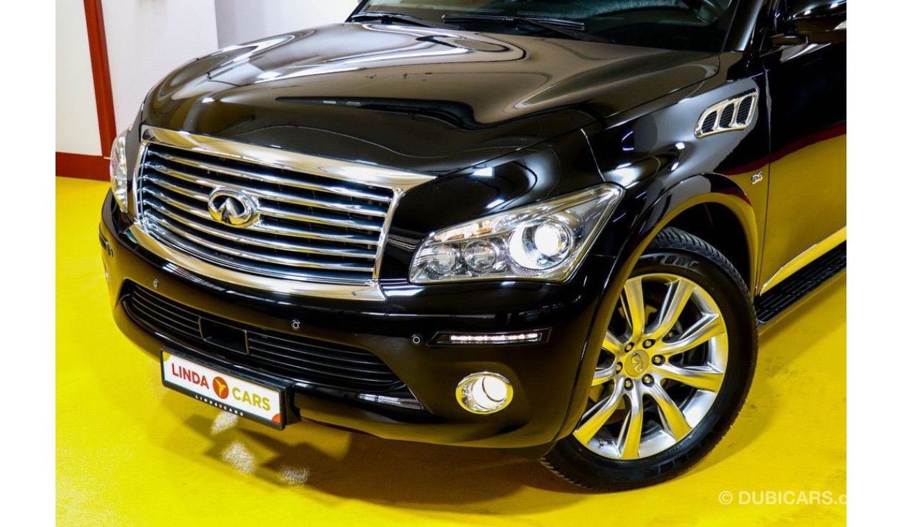 إنفينيتي QX80 Infiniti QX80 Luxury 2014 GCC under Warranty with Flexible Down-Payment.