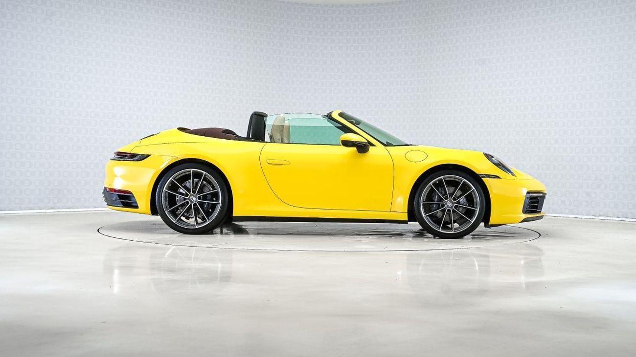 بورش 911 911 Carrera Cabriolet | AED 8,861 PM | Up to 3 Years Warranty Unlimited |