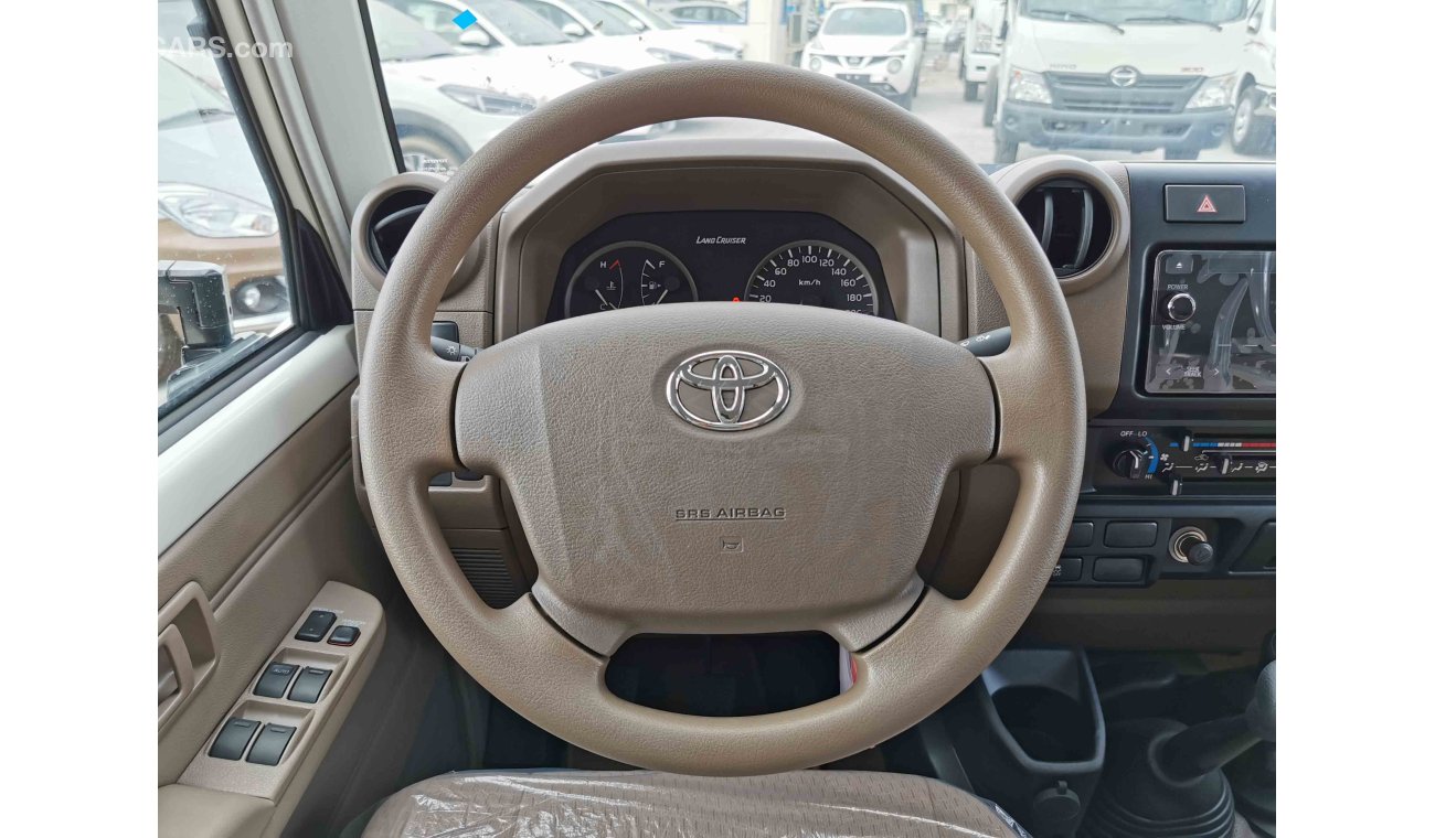 Toyota Land Cruiser Hard Top 4.5L V8 Diesel, 16" Tyre, Front Window Defrost Control, Dual Airbags, Fabric Seats (CODE # LCDC03)