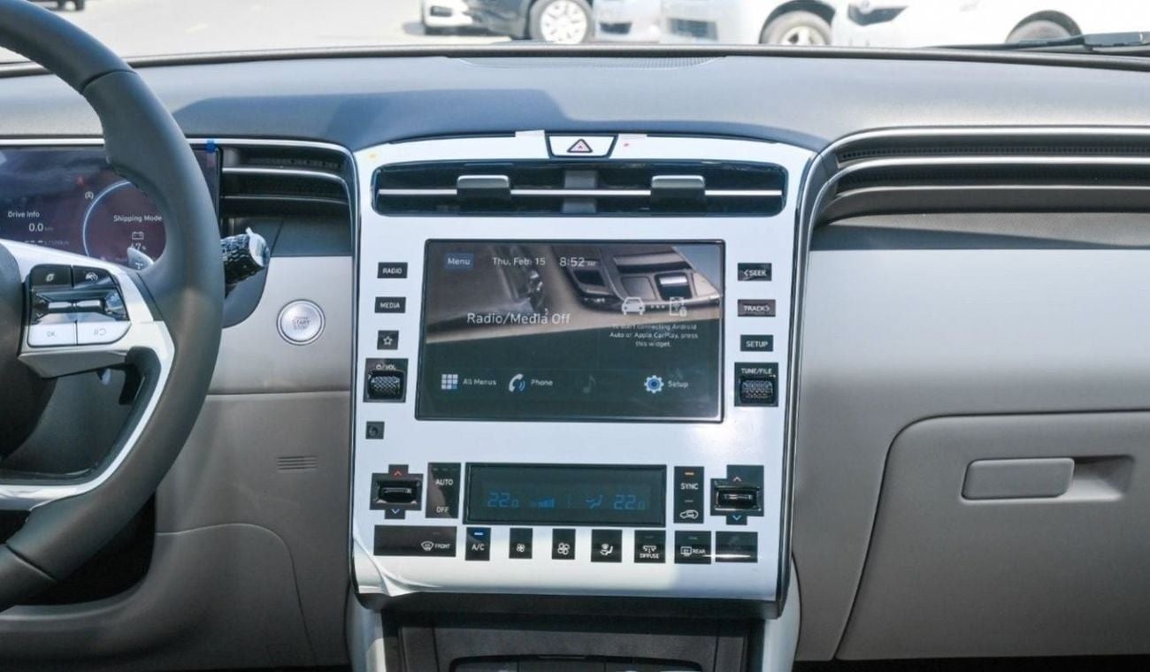 Hyundai Tucson Brand New Hyundai Tucson For Export 1.6L Petrol FWD |Grey/Black | 2024 | N-TUC-P-1.6-24 |