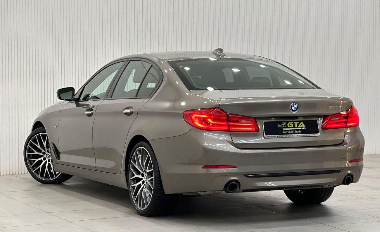 BMW 530i M Sport 2017 BMW 530i Sport-Line, Warranty, Full Service History, Full Options, GCC