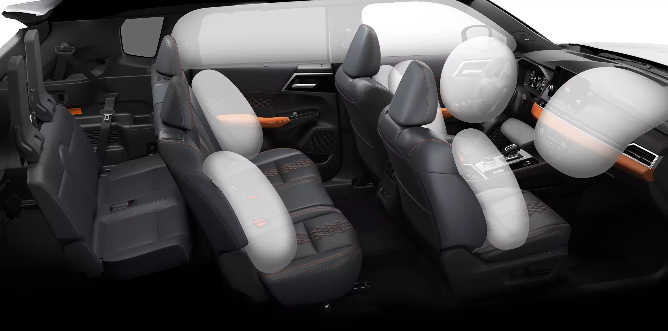 Mitsubishi Outlander interior - Seats