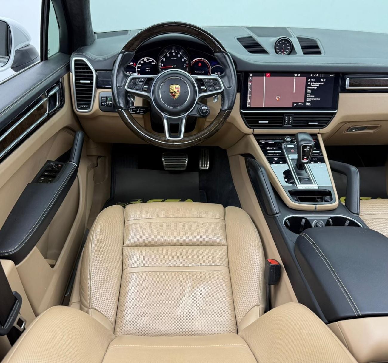 بورش كايان S 2.9L (440 HP) 2018 Porsche Cayenne S, Full Porsche Service History, Sport Chrono Package, Excellen