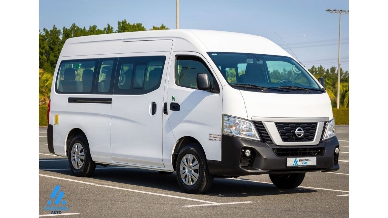 Nissan Urvan 2021 NV350 / High Roof 13 Seater - 2.5L RWD - Petrol M/T - GCC - Ready to Drive