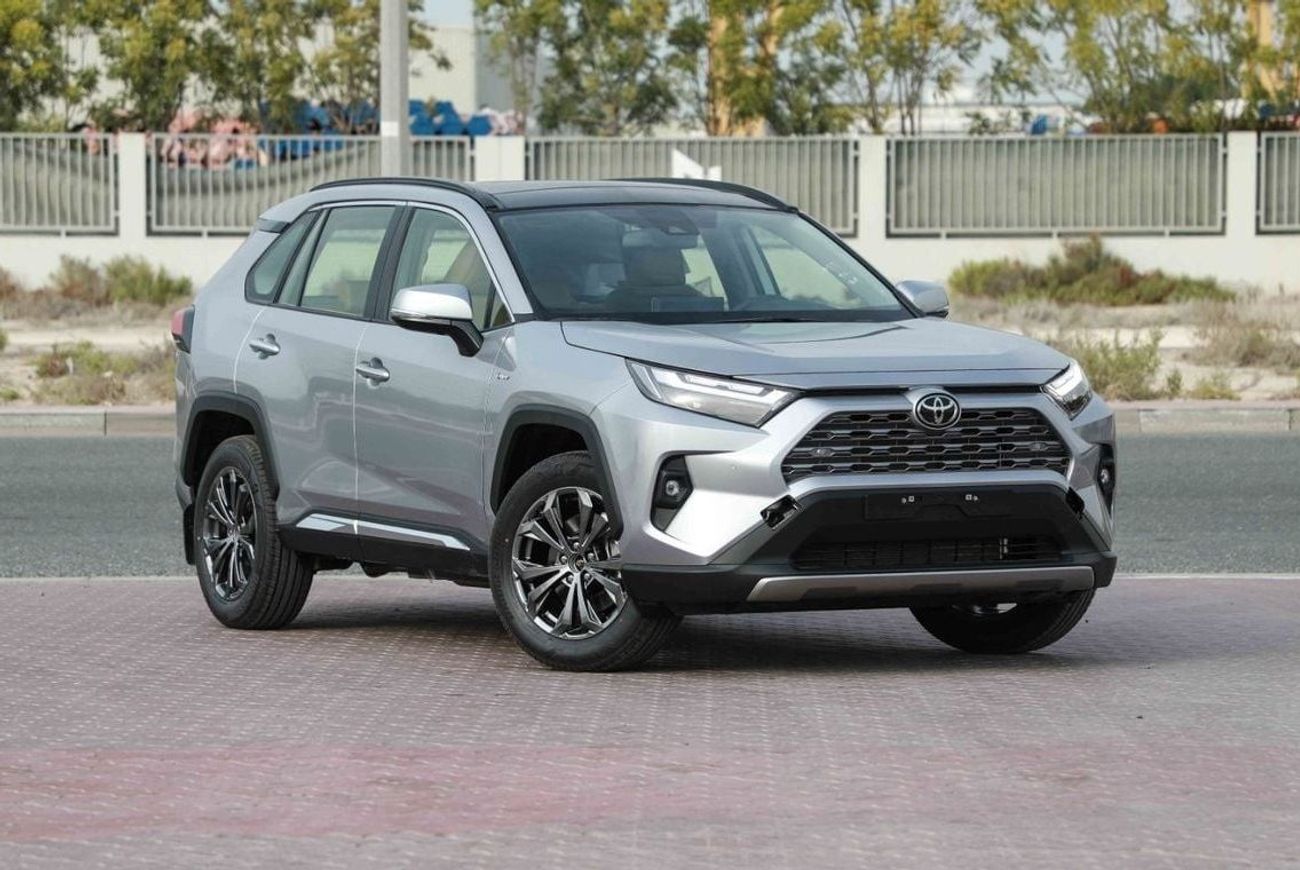 تويوتا راف ٤ 2025 TOYOTA RAV4 2.5 HIGH Hybrid - SILVER inside BEIGE | Export Only