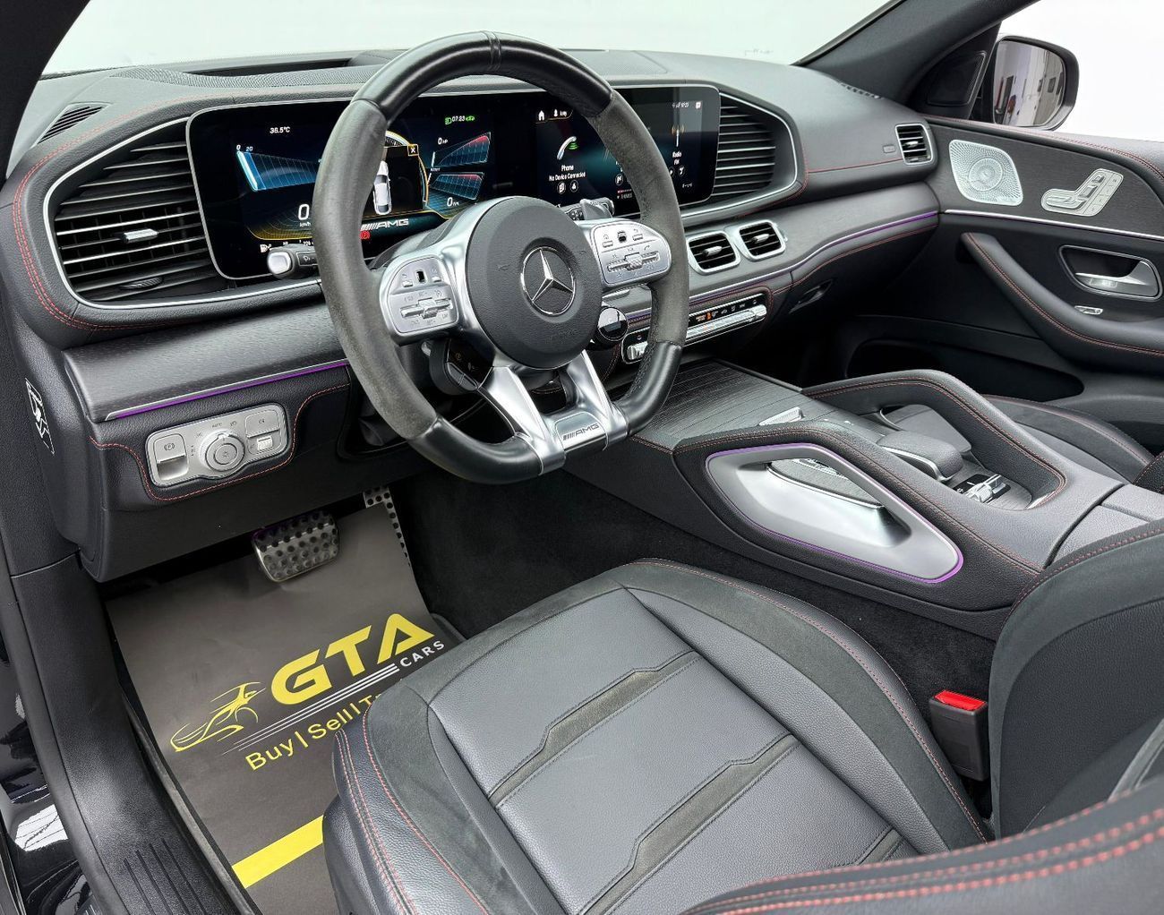 Mercedes-Benz GLE 53 AMG Coupe 4MATIC+ 2021 Mercedes Benz GLE53 AMG 4MATIC Coupe, Warranty, Fully Loaded, Low Km, Excellent Conditi