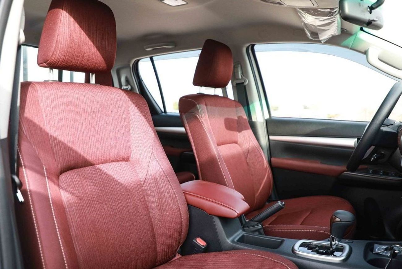 Toyota Hilux HI 2.7L - PLATINUM WHITE PEARL inside MAROON | Export Only