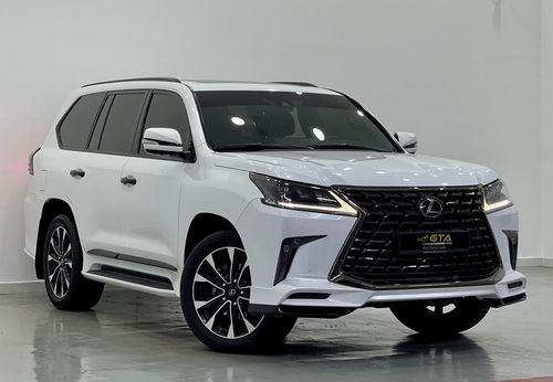 لكزس LX 570 سيجناتشر بلاك نسخة 2021 Lexus LX-570 S Black Edition, Lexus Warranty / Service Contract, Low Kms, GC