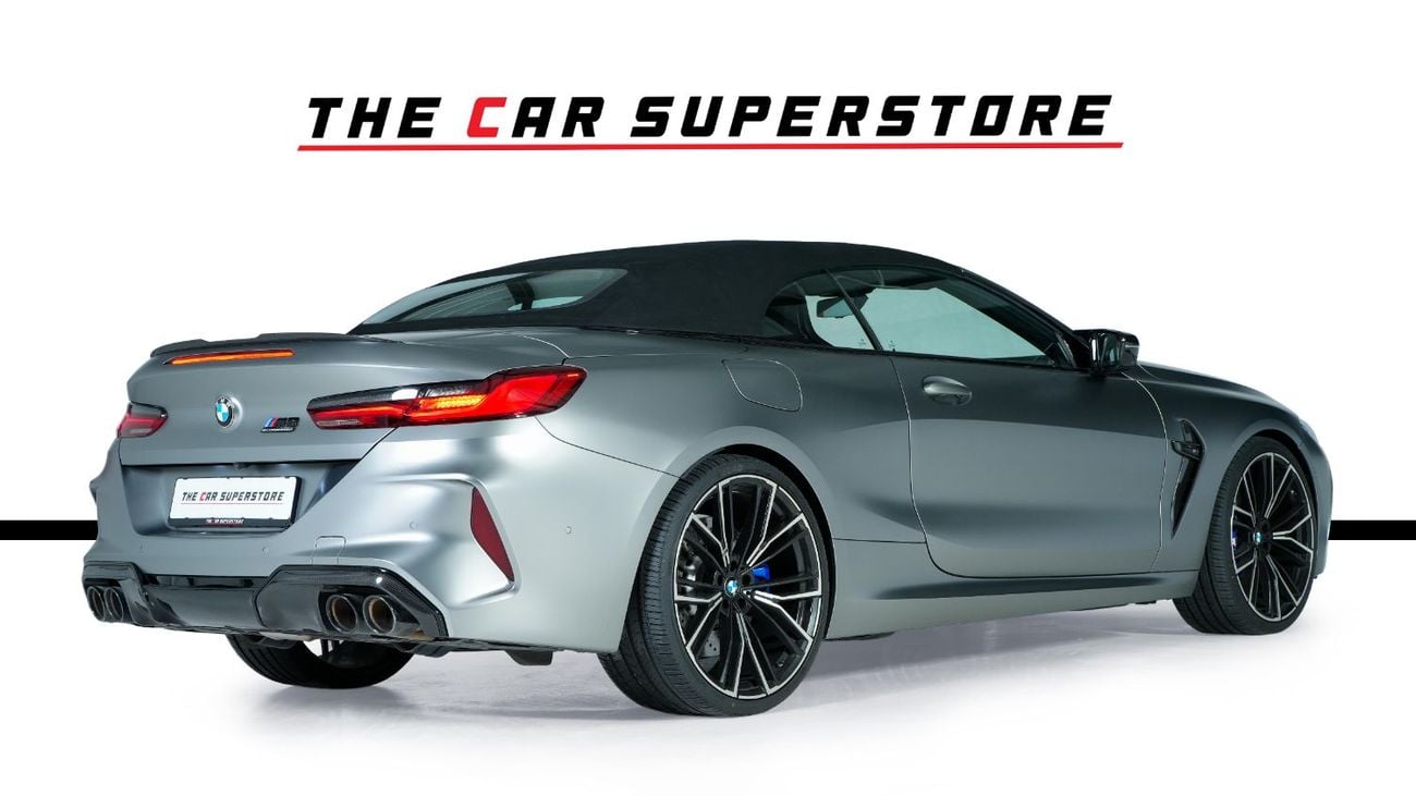 BMW M8 M COMPETITION X-Drive-Convertible - Special Order - Matt- Full Service History