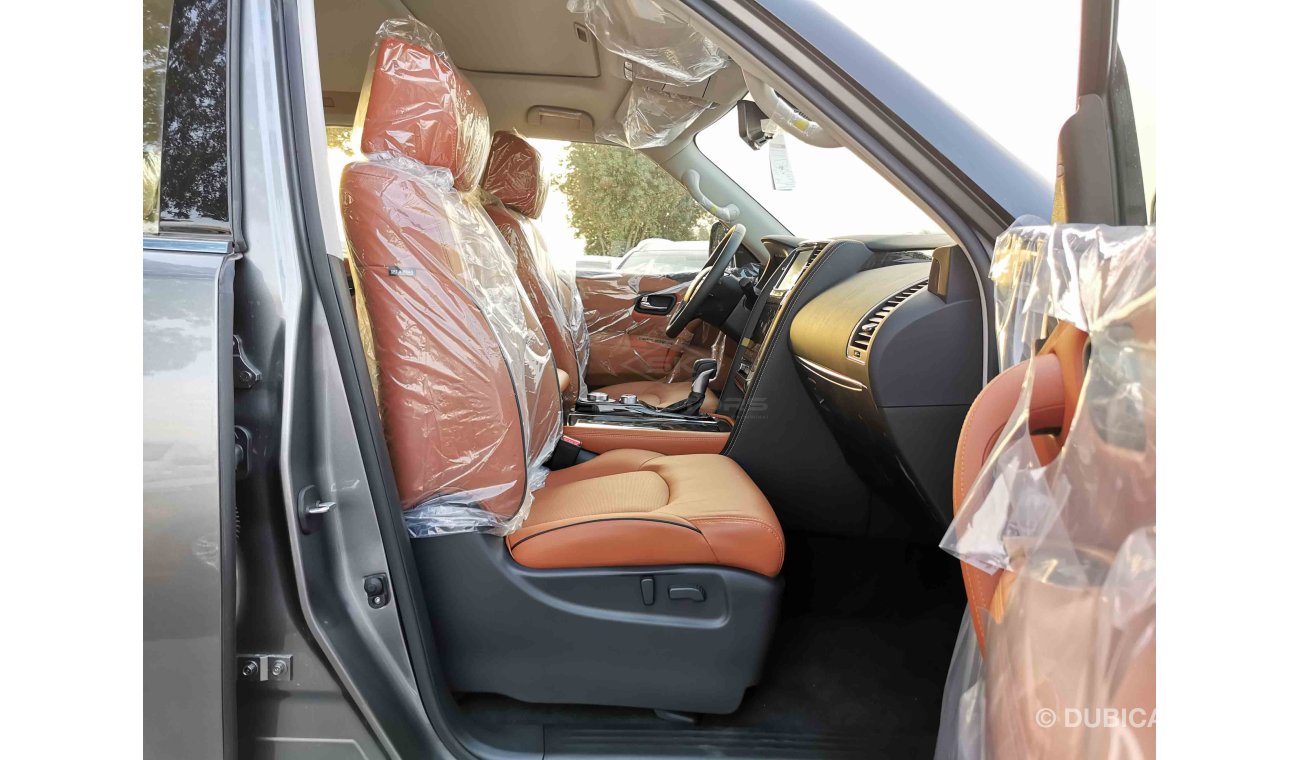 نيسان باترول 5.6L V8 Petrol, 20" Rims, Heated & Cooled seats, Radar, Leather Seats, Rear Camera (CODE # NPFO03)