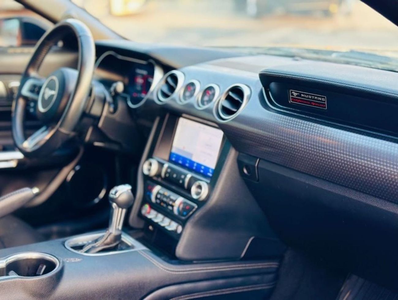 Ford Mustang GT Premium | Monthly AED 1840/- | 0% DP | Blindspot | Digital Cluster | Active Exhaust | # 43766