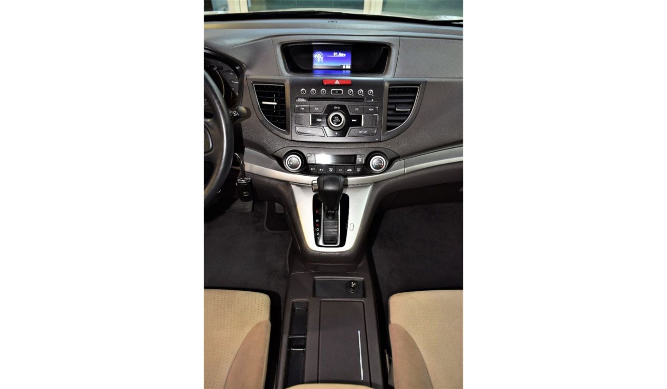 Honda CR-V ONLY 89,000 KM! Honda CRV AWD 2014 Model!! in White Color! GCC Specs