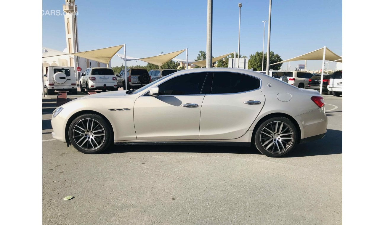 Maserati Ghibli سياره نظيفه جدا بحاله ممتازه بدون حوادث ضمان شاسيه جير ماكينه