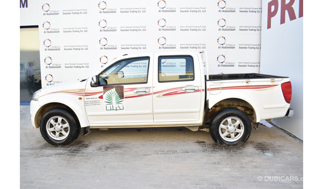 Great Wall Wingle 2.4L MANUAL DOUBLE CABIN 4X4 2013 GCC SPECS