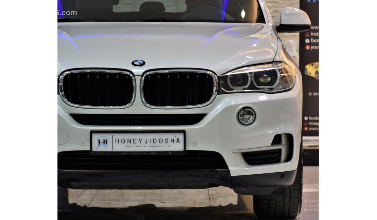 BMW X5 EXCELLENT DEAL for our BMW X5 xDrive35i ( 2016 Model! ) in White Color! GCC Specs