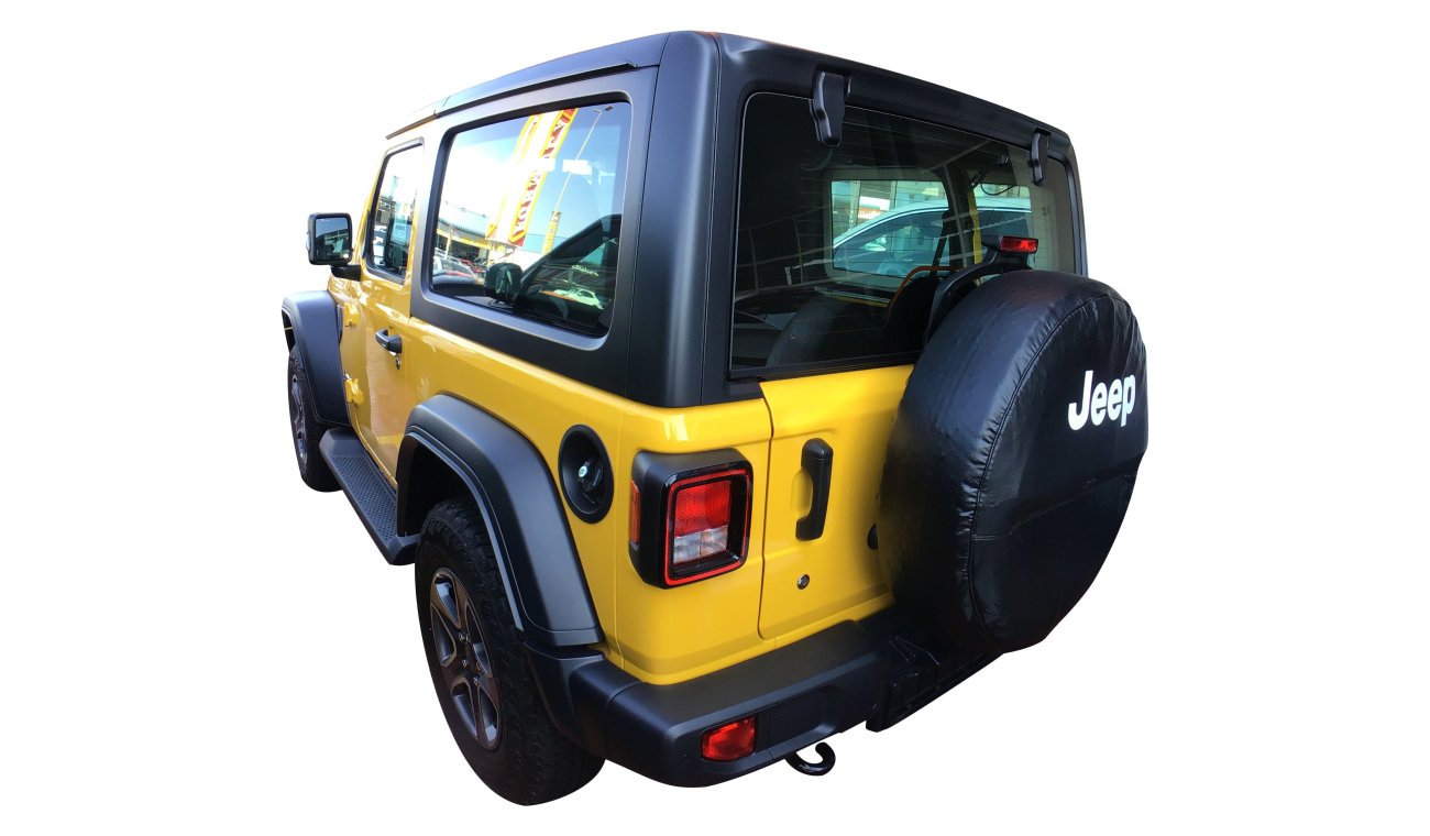 Jeep Wrangler Sport 3.6L 2019 Model with GCC Specs