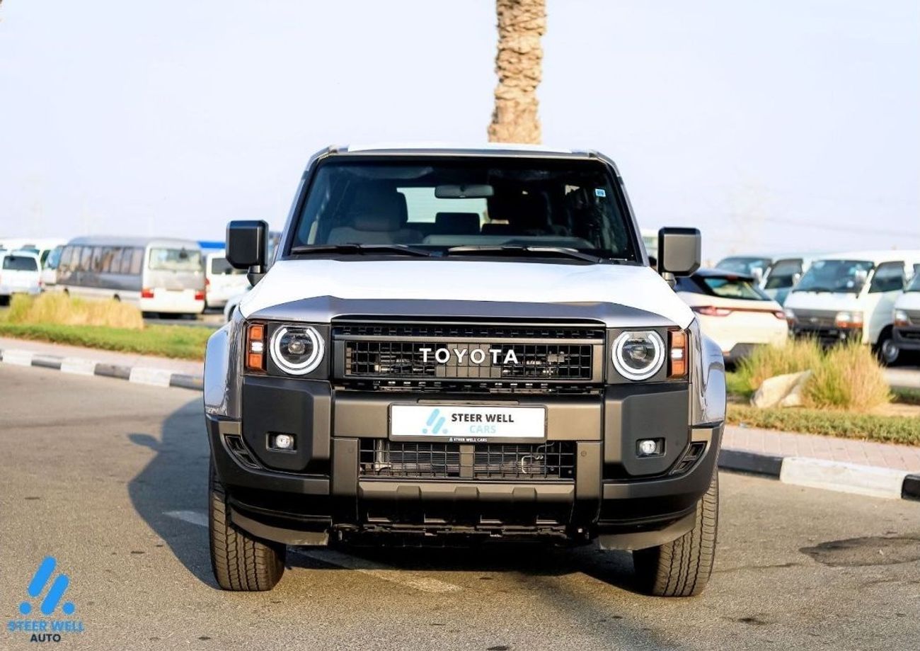 Toyota Prado 2024 Model Year - 2.4L Turbo SFM Mid AT PTR - Push Start - Rear Camera - Export Only