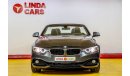 BMW 420i BMW 420i 2015 GCC under Warranty with Zero Down-Payment.