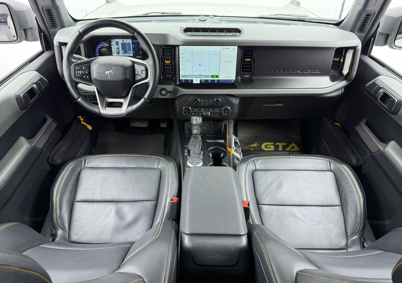 فورد برونكو Badlands 2.7L 2021 Ford Bronco Badlands, 2027 Ford Warranty, Full Ford Service History, Very Low Km,