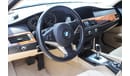 BMW 530i 2009 model Gulf specs Full options  sunroof DVD leather interiors