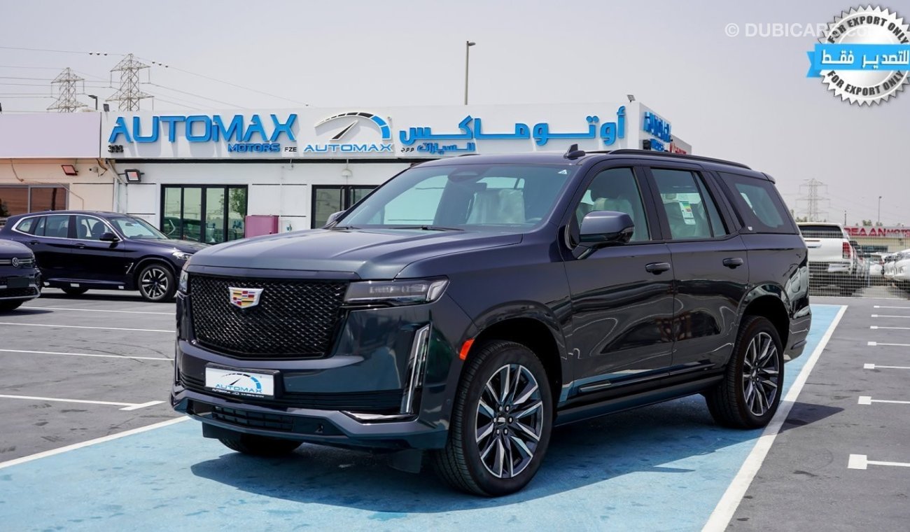 Cadillac Escalade 600 , V8 , 6.2L , GCC , 2022 , 0Km (ONLY FOR EXPORT)