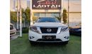 Nissan Pathfinder American import number 2, white color inside gray, fingerprint, rear camera screen, cruise control,