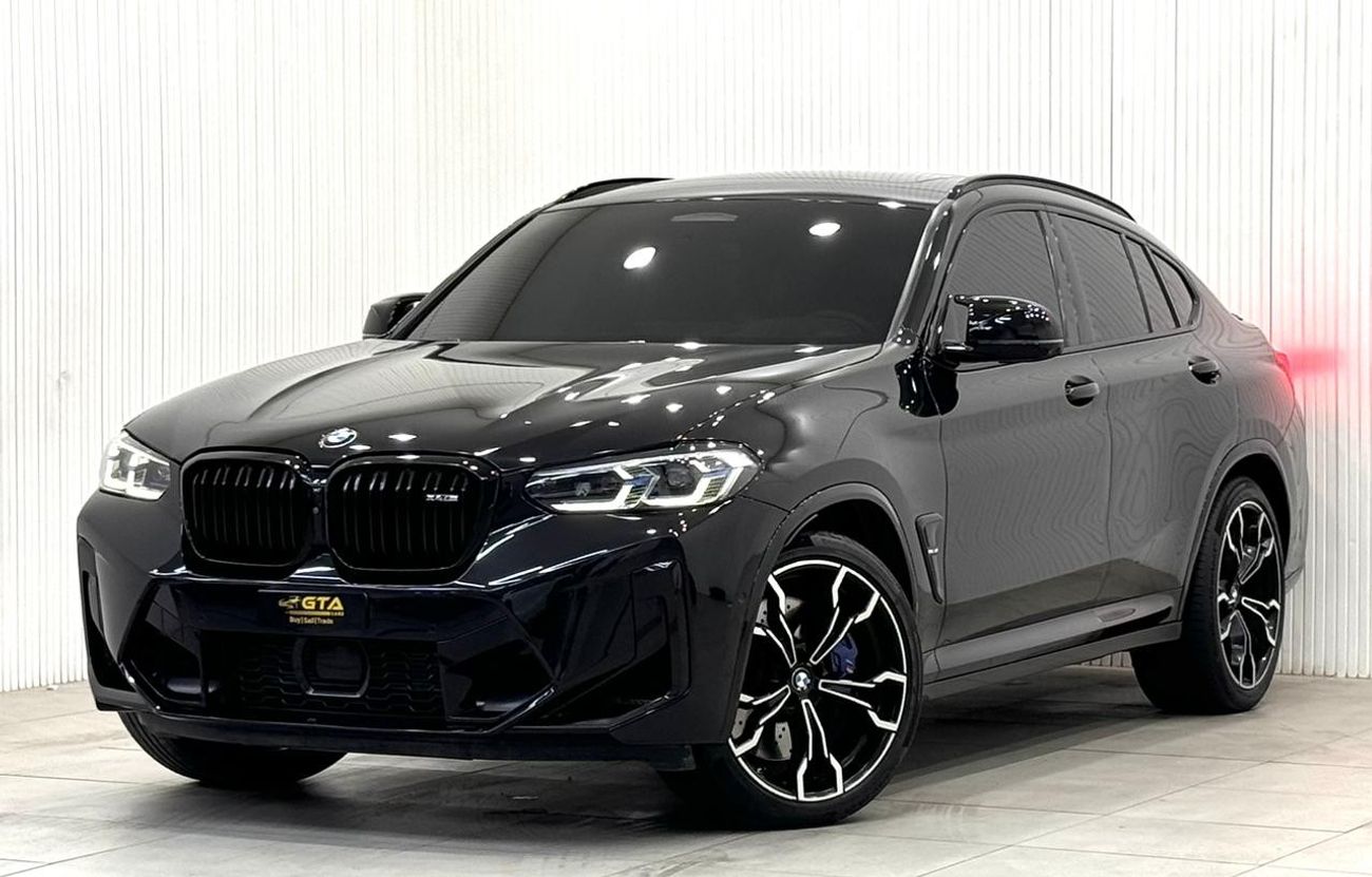 بي أم دبليو X4M 2022 BMW X4M Competition, March 2027 BMW Warranty + Service Pack, Full Options, Low Kms, GCC