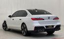 بي أم دبليو 760Li 2023 BMW 760i xDrive M-Sport, 2028 BMW Warranty, 2029 BMW Service Pack, Fully Loaded, Low Kms, GCC