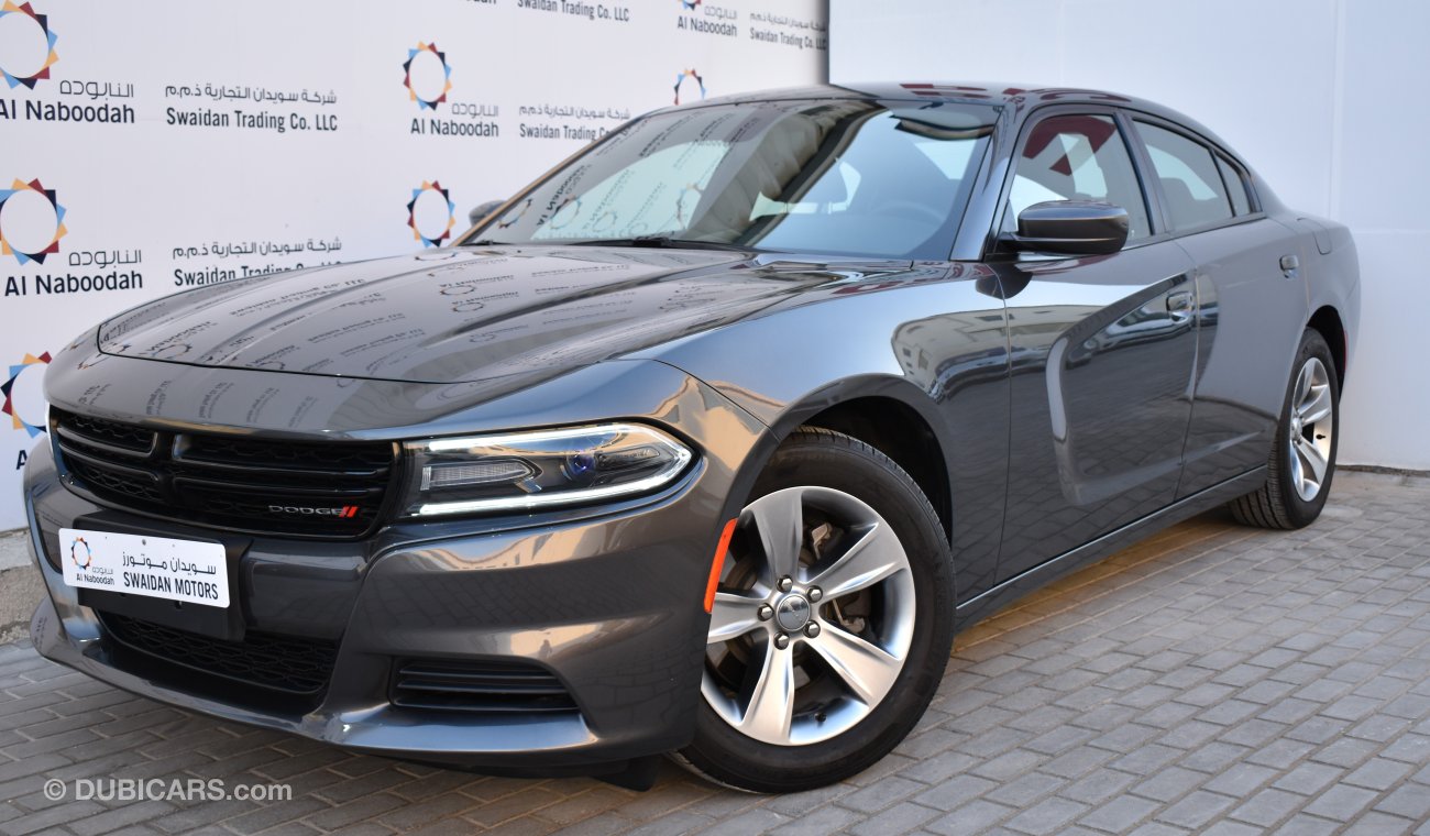 دودج تشارجر 3.6L SXT V6 2018 GCC SPECS WITH AGENCY WARRANTY